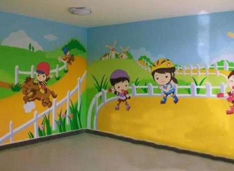 宜宾幼儿园墙体彩绘制作流程及注意事项