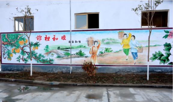 宜宾乡镇文化墙 乡风文明焕发新活力