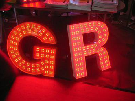 宜宾LED发光字常见的安装误区。