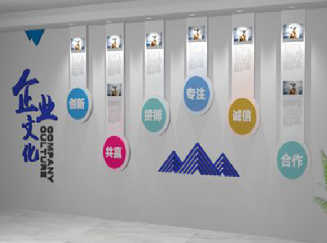 宜宾企业文化墙需要传递什么办公文化？