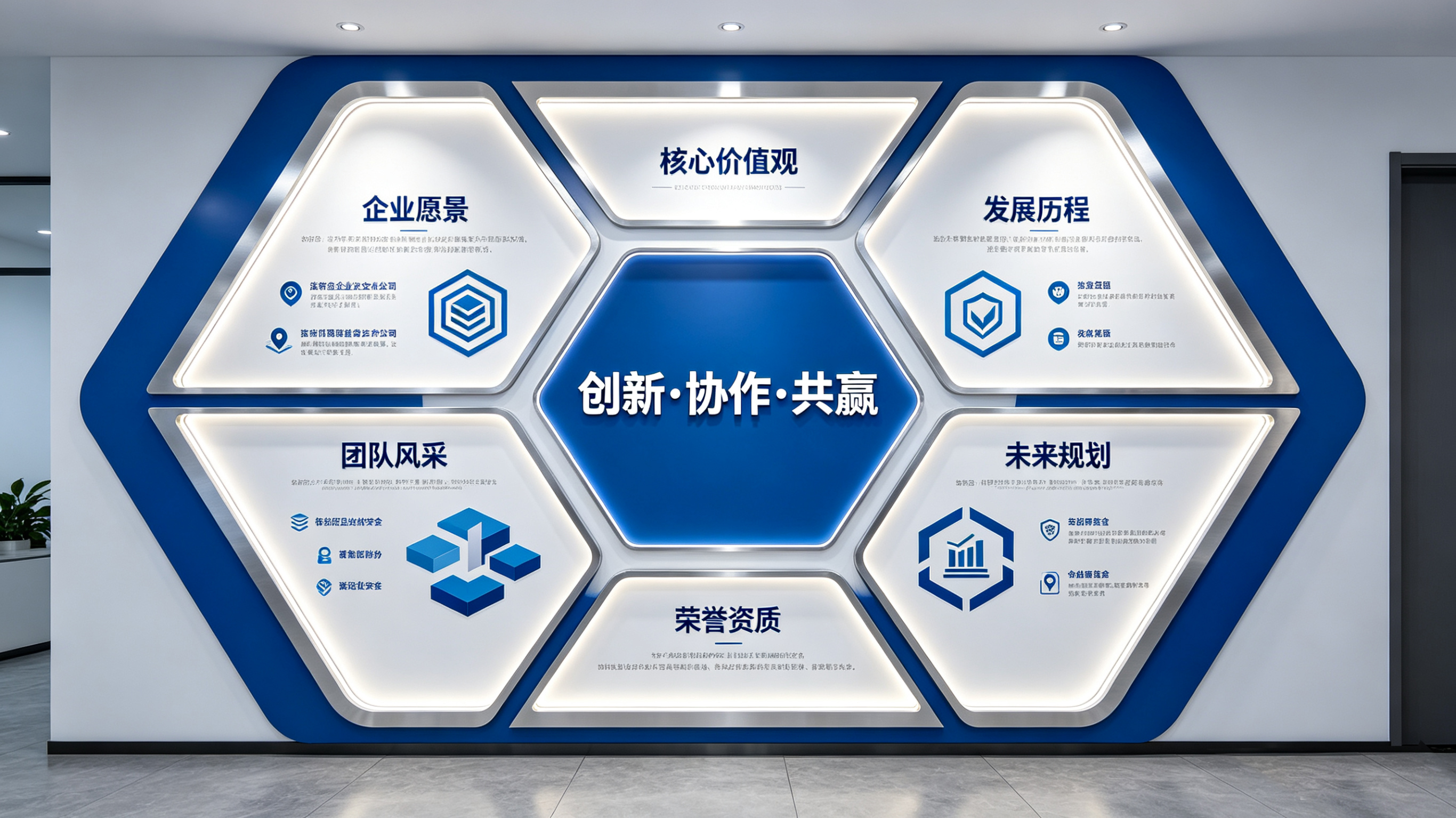 宜宾企业文化墙六边形避坑指南（新手常犯5个错误）